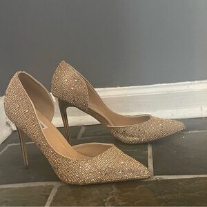 Steve Madden rose gold size 10 heels
